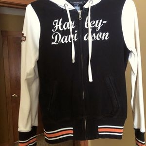 Women’s Harley Davidson zip up hoodie